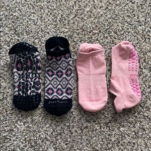 2 Pairs of Pure Barre Socks